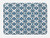 Ambesonne Blue and White Bath Mat, Traditional Portuguese Azulejo Tiles Pattern Illustration, Plush Bathroom Decor Mat with Non Slip Backing, 29.5" X 17.5", Pale Blue