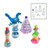 Fun Express Funny Sand Art Bottles Crafts for Kids Sand Art (24 Pack)