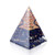 Orgone Pyramid-Black Tourmaline-Crystal-Chakra Balancing Orgone Energy Generator- Nubian Orgonite Pyramid for EMF Protection  Healing Crystal Boost Immune System Meditation