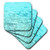 3dRose Aqua Bricks Art Abstract - Soft Coasters, set of 8 (cst_29348_2)