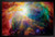Pyramid America Imagination Nebula Black Wood Framed Poster 20x14 inch