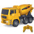 Fistone RC Cement Mixer Truck 6 Channel 1/18 Scale Auto Dumping Construction Vehicle Toy for Kids Boys Age 6 8 10 12 Years Old