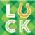 Creative Converting 335263case St Patrick's Day"Luck" Beverage Napkins, 5", Green