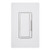 Lutron Maestro Dimmer for Halogen and Incandescent Bulbs, with Wallplate, Single-Pole, MAW-600H-WH, White