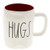 Rae Dunn Two Sided Hugs And Kisses Mug Rae Dunn Two Sided Hugs And Kisses Mug