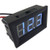 SMAKN® 2 Wire BLUE Dc 4.5-150v LED Panel Digital Display Voltage Meter Voltmeter