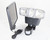 Ultra Bright COB LED Triple Head Solar Powered Motion Sensor Security Light