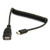JSER Stretch USB-C USB 3.1 Type C to USB 2.0 A Female OTG Data Cable for Tablet & Mobile Phone & Laptop