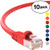 InstallerParts (10 Pack) Ethernet Cable CAT5E Cable UTP Booted 4 FT - Red - Professional Series - 1Gigabit/Sec Network/Internet Cable, 350MHZ