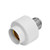 Smart WiFi E26/E27 Lamp Socket, Intelligent WiFi Home Remote Control Light Lamp Bulb Holder, Compatible with Alexa, Google Home (1 pc)