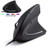 UBEI Ergonomic Mouse High Precision Optical Wired Vertical Mouse Adjustable DPI 800/1200 / 2000/3600 USB Wired Computer Gaming Mouse Black