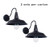 Black Wall Sconce Lighting Wall Lamp Gooseneck Barn Lights Retro Industrial Vintage Farmhouse Wall Lamp E26 Indoor Wall Porch Light Set of 2