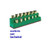 Mechanic's Time Savers MTS1486 Drive Socket Holder (3/8 in. 14 Hole Dark Green Impact)