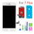 Replacement Screen for iPhone 7 Plus 5.5", LCD Touch Display Screen Digitizer Frame Assembly Replacement with Repair Tool Set (White)