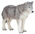 Papo Large Wolf Figure, Multicolor