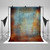 COMOPHOTO Abstract Backdrops for Photography Vintage Brown Blue Rust Photo Props Studios Background for Photographers