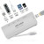 USB C to HDMI Adapter, USB C Hub, ADLOKO 6-in-1 Type C Adapter Power Delivery with 4K HD Port, SD/TF Card Reader, 2 SuperSpeed USB 3.0 Ports for MacBook Pro/Chromebook Pixel and More(USB C TO 4K HDMI)