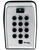 Master Lock Lock Box, Set Your Own Combination Push Button Wall Mount Key Safe, 3-1/8 in. Wide, 5423D