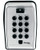 Master Lock Lock Box, Set Your Own Combination Push Button Wall Mount Key Safe, 3-1/8 in. Wide, 5423D