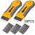 2PCS Razor Blade Scraper Glass Cooktop Scraper & Paint Scraper, Window Decal, Car Sticker and Glue Remover Razor Holder with 30 Extra Razor Blades