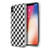 HelloGiftify iPhone XR Case, Black and White Plaid Pattern TPU Soft Gel Protective Case for iPhone XR