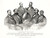 777 Tri-Seven Entertainment First African American Senator and Representatives Poster Reconstruction Era 1872 Black History, 24" x 18"