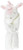 Angel Dear Cuddle Twins Blankie, White Unicorn
