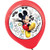 Amscan 110424 Disney"Mickey On The Go" Color Printed Latex Balloons, 5 Ct, Party Favor, Red, One Size