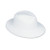 Beistle 66819 24-Piece White Velour Fedora
