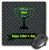 3dRose LLC 8 X 8 X 0.25 Inches Mouse Pad Best Dad Ever Trophy on Diagonal Crisscross Pattern, Green and Purple (Mp_181373_1)