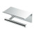 Gatco 1420 Latitude II Tissue Holder with Mobile Shelf,,, Chrome