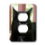 3dRose lsp_23930_6 Black Cat 2-Plug Outlet Cover