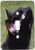 3dRose lsp_50986_1 Black Cat Looking Up Toggle Switch