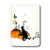 3dRose LLC lsp_19391_1 Black Cat with Pumpkins and Butterfly - Single Toggle Switch