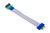 KNACRO PCI-E Extension Cable 36Pin PCI-E 1x Riser card for 1U 2U