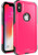 ProCase iPhone XS Case/iPhone X Case, Slim Hybrid Protective Cover Shockproof Bumper Case for 5.8 inch Apple iPhone Xs (2018) / iPhone X (2017) Pink