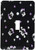 3dRose lsp_15423_1 Cute Black Skull and Hearts Print Toggle Switch