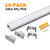 StarlandLed 10-Pack Aluminum LED Channel for LED Strip Lights Installation,Easy to Cut,Professional Look,U-Shape Led Aluminum Channel with Cover and Complete Mounting Accessories for Easy Installation
