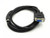 XJS 8P Mini Din Male to Female DB9 RS232 PLC Programming Adapter Cable 10Ft (DB9 RS232)