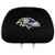 NFL Baltimore Ravens Head Rest Covers, 2-Pack