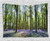 Ambesonne Woodland Decor Tapestry, Bluebells in Wepham Woods Landscape Flowers Rural Countryside Woodland, Wall Hanging for Bedroom Living Room Dorm, 80 W X 60 L Inch