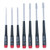 Wiha 26592 Nut Driver Set With Precision Handle, Metric, 7 Piece