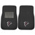 FANMATS 17131 NFL Atlanta Falcons 2-Piece Embroidered Car Mat