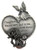 Fine Pewter Guardian Angel Daughter Heart Auto Visor Clip, 2 3/4 Inch