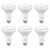 Philips LED Dimmable BR30 Light Bulb: 650-Lumen, 5000-Kelvin, 9-Watt (65-Watt Equivalent), E26 Base, Daylight, 6-Pack