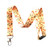 Cowboy & Cactus Break Away Lanyard Key Chain Id Badge Holder