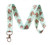 Monkey Print Lanyard Key Chain Id Badge Holder