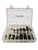 Tricom 12610 Snap Ring Retaining Clip Ring Assortment Kit, 300 Pieces, 18 Sizes, Plastic Case