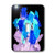 3dRose LLC lsp_9316_1 Iridescent Blue Rose Bouquet On Black, Single Toggle Switch