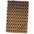 3D Rose Small Black Fleur-de-lis Pattern on a Copper Background TWL_35981_1 Towel 15" x 22"